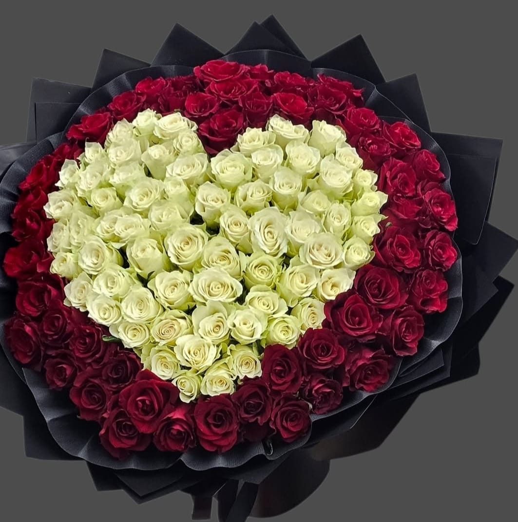 Eternal Love Heart Bouquet