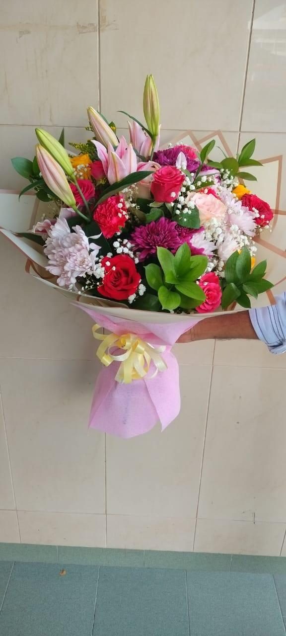 Pink Garden Bouquet