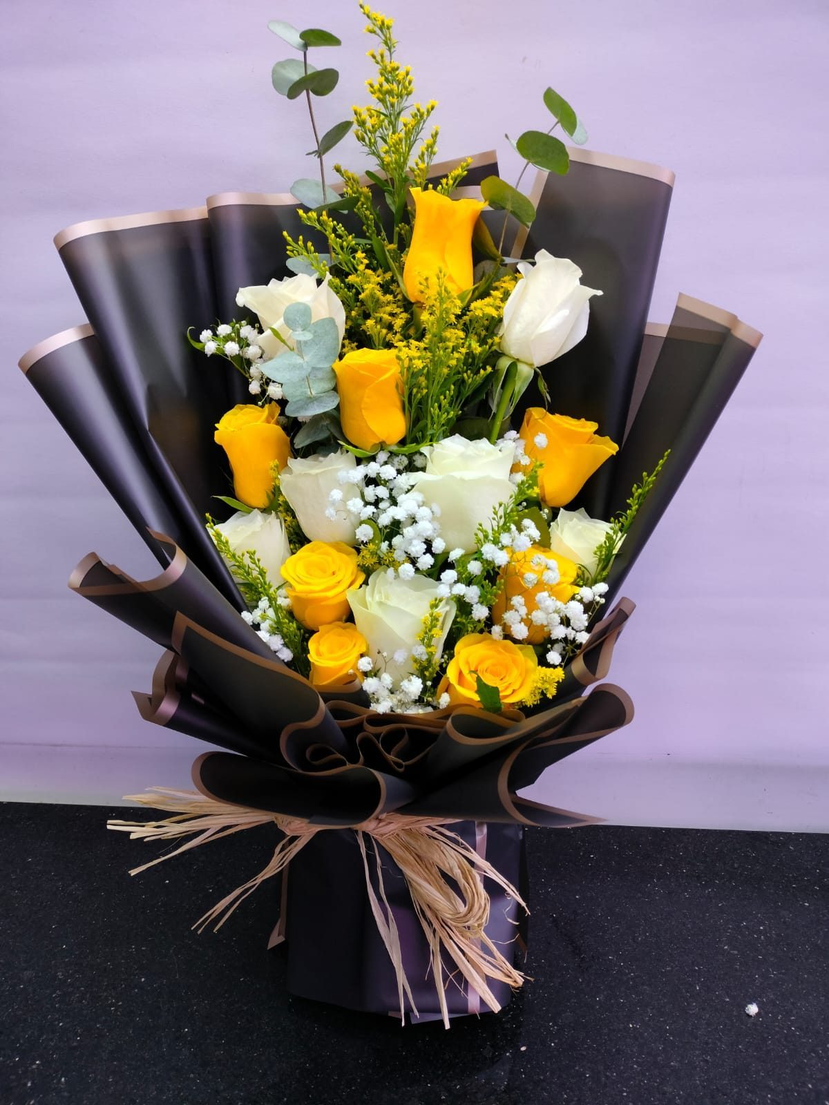 Golden Elegance Bouquet